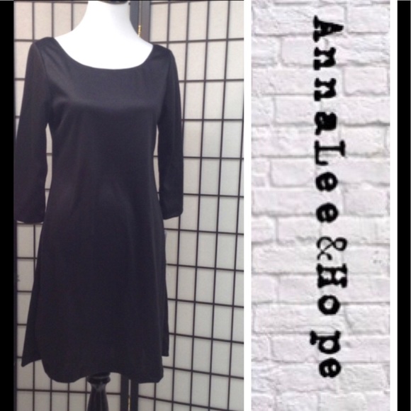 ANNALEE & HOPE Casual Little Black Dress NWT - Picture 4 of 4