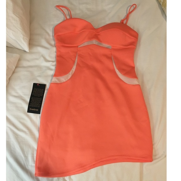 Coral Bebe Dress