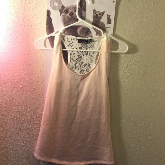 Ultra Flirt Tank top with Lace back - Picture 1 of 3