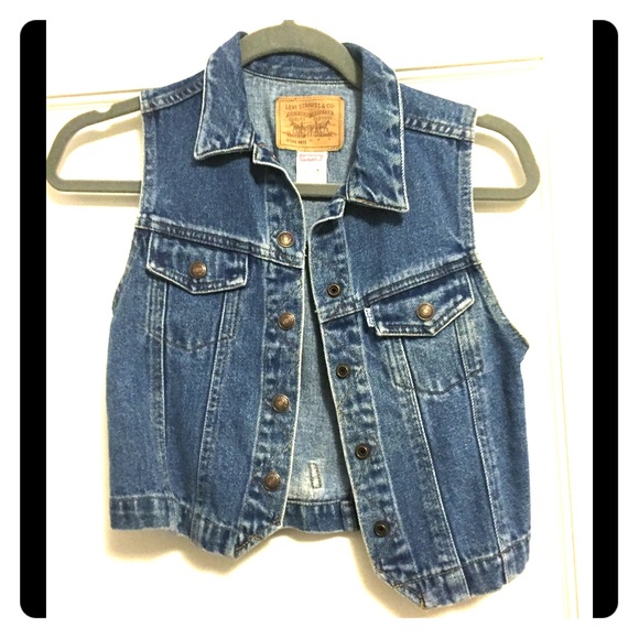 Vintage Levis cropped vest