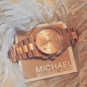 Rose Gold NEW Michael Kors Watch