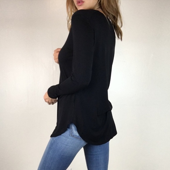 ▪️• Last Item • Perfect L/S Black Tee - Picture 4 of 4