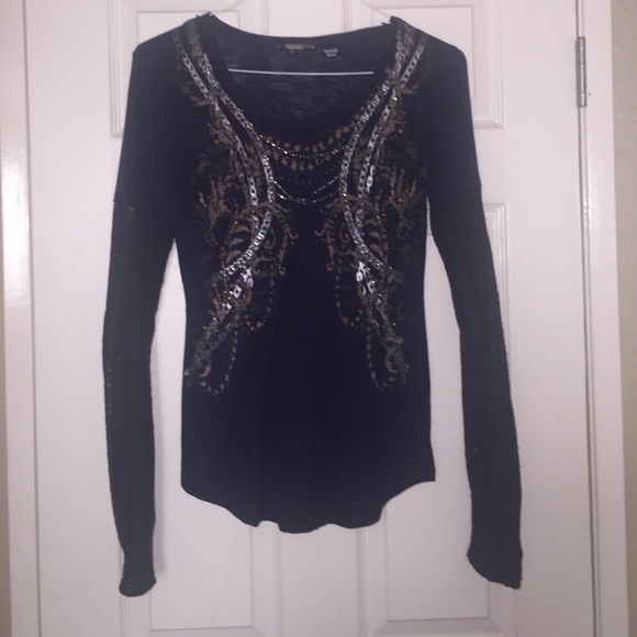 Miss me long sleeve top