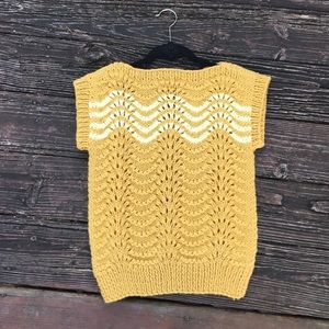 Vintage knitted vest