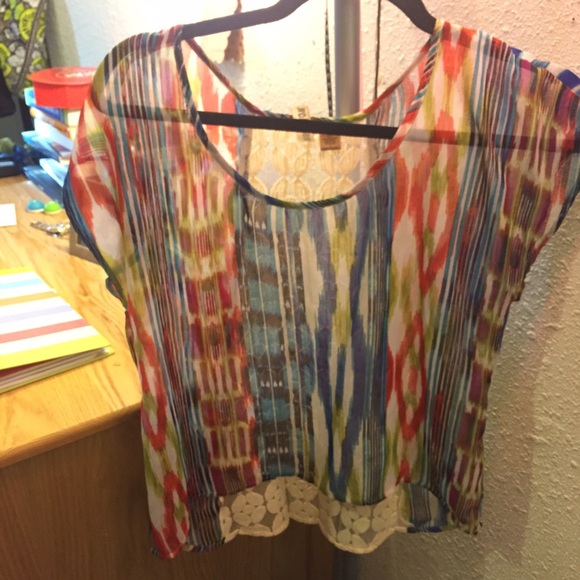 Colorful Flowly Shirt - Picture 1 of 3