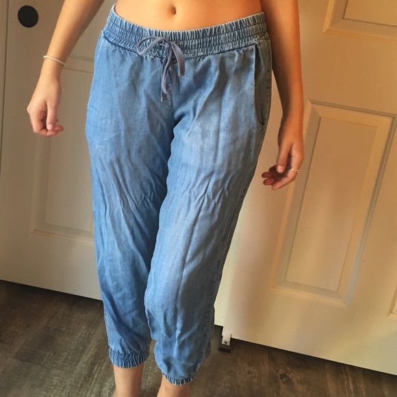 Denim Joggers