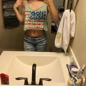 Rebel crop top