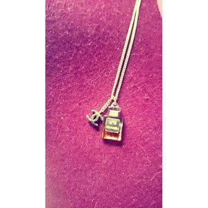 Authentic chanel no 5 bottle necklace