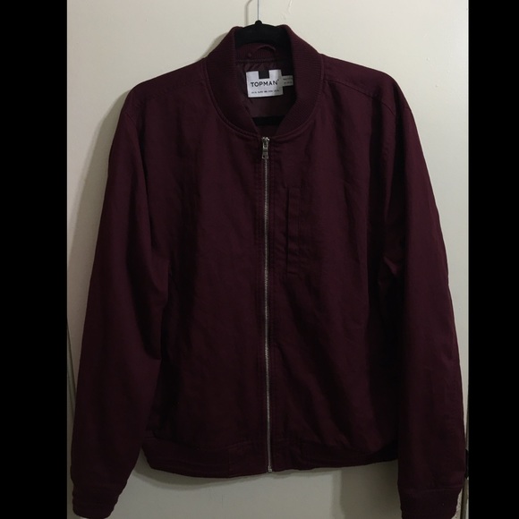 Topman 100% cotton bomber jacket (Fits Medium!!) - Picture 2 of 2