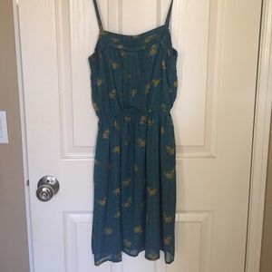 Midi dress-size XS- Never worn before! Great fit!
