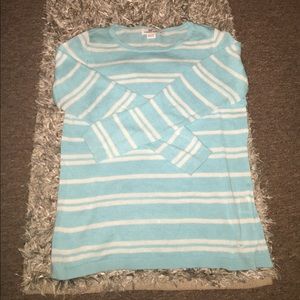 Vineyard Vines light blue striped sweater