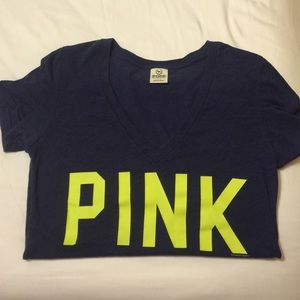VS Pink graphic tee