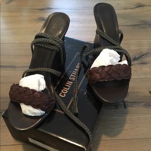 Colin Stuart Wedge Sandals