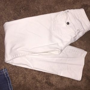 White boot cut Miss Me jeans  (inseam 34)