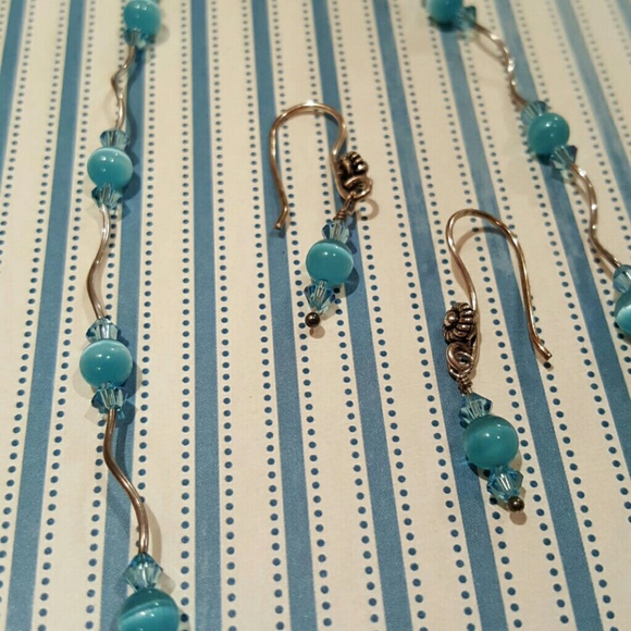 🆕 Handmade necklace and earring set - Picture 5 of 5