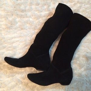 Kenneth Cole Reaction Black Slouch Boot
