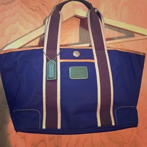 Coach boat tote