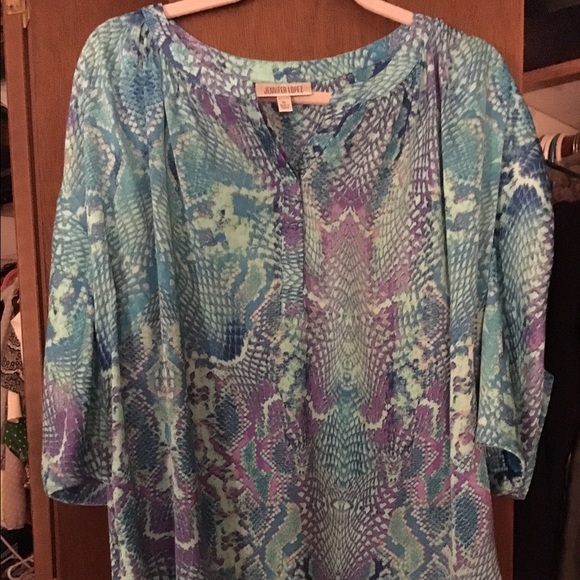 Jennifer Lopez size xl blouse