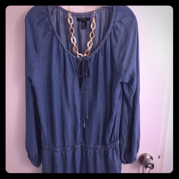 Forever 21 Lightweight Denim Tunic Dress