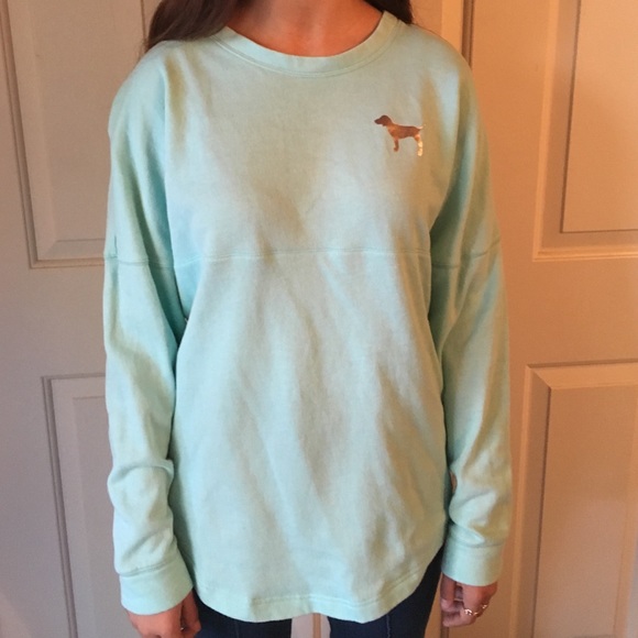 Victoria's Secret Seafoam Green Sweatshirt