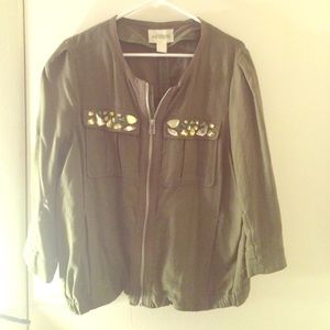 Girly style military jacket
