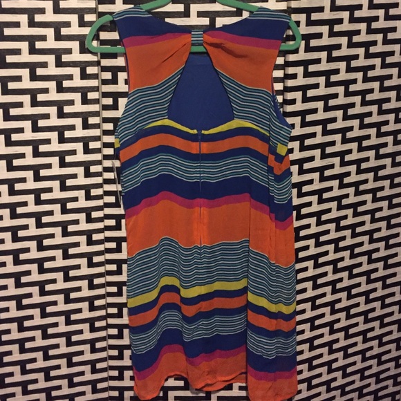 Colorful Shift Dress - Picture 2 of 4