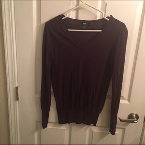 Dark purple mossimo sweater