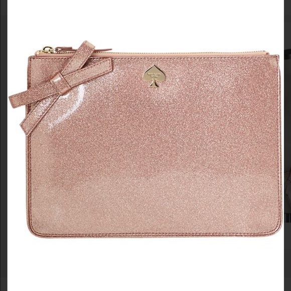 New Kate Spade Glitter Bug Georgie Clutch