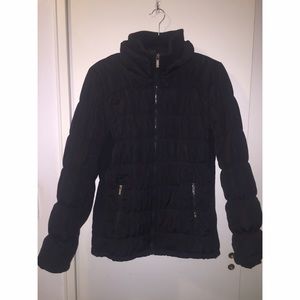 Black Quilted Calvin Klein Jacket