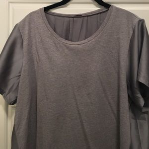 J Crew silk and cotton tee
