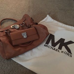 Michael Kors bag with matching wallet