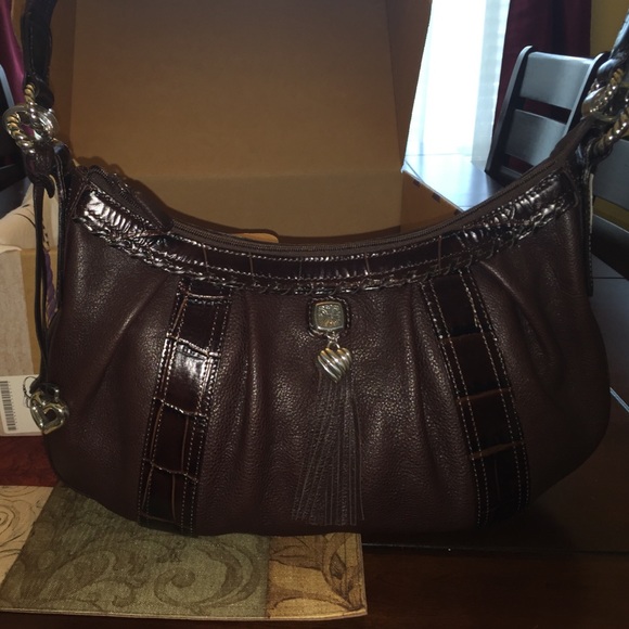 Brighton Splendid Chocolate NWT$280 & box purse