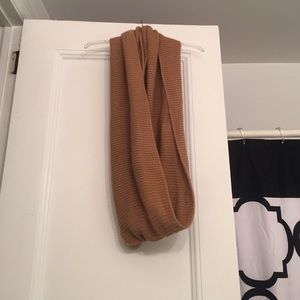 J. Crew Tan Cashmere Infinity Scarf