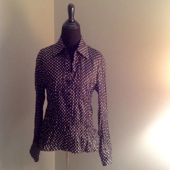 Perky Polka Dot Blouse