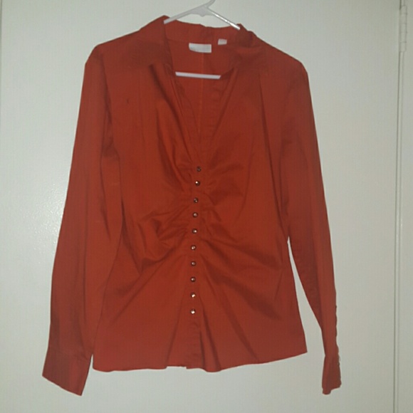 Button up collared shirt