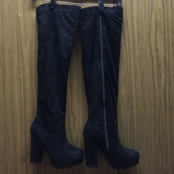Knee high boots