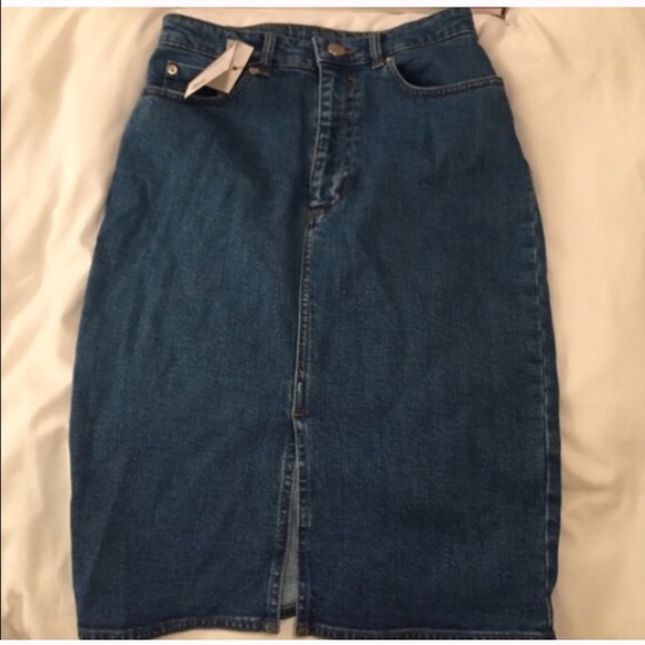 ASOS denim skirt. NWT