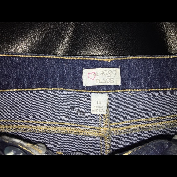 Children's Place Jean Skirt Size 14 - Picture 2 of 3