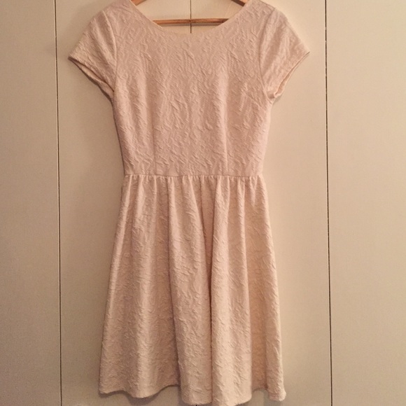 Cream dress