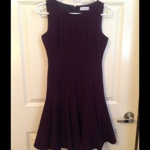 Calvin Klein purple dress