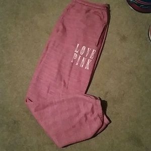 Victoria secret pink marled pink campus pant