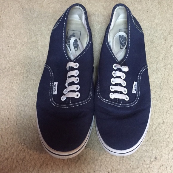 Navy blue Vans