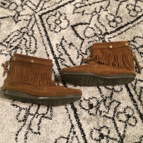 authentic Minnetonka ankle boots