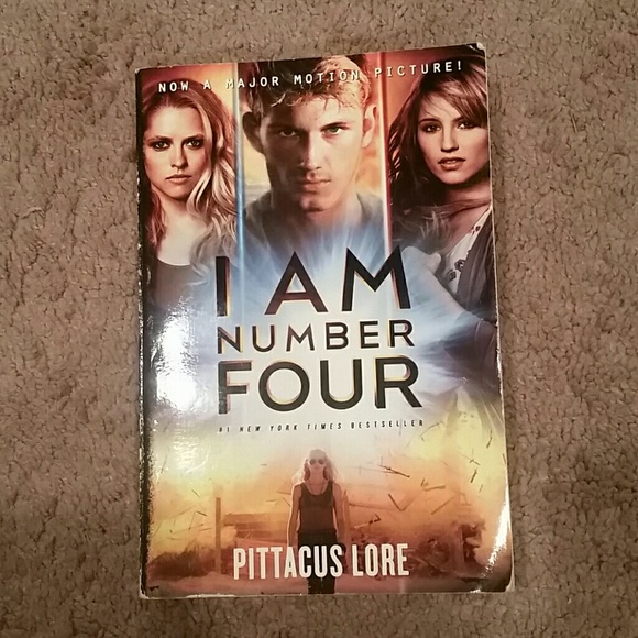 I Am Number Four, movie cover book - Picture 1 of 2