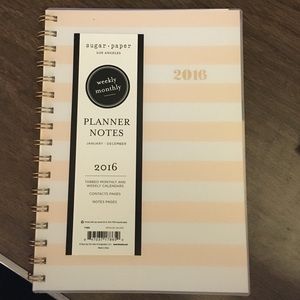 Brand New 2016 Sugar Paper Planner