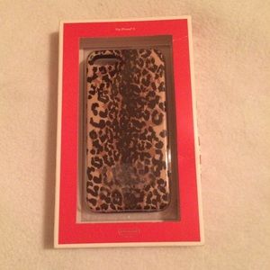 NWT Coach iPhone 5/5S Case Leopard Print