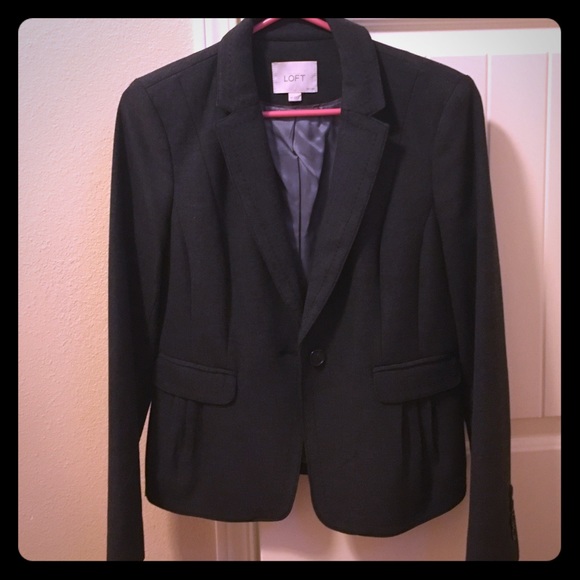 LOFT blazer (dark gray)