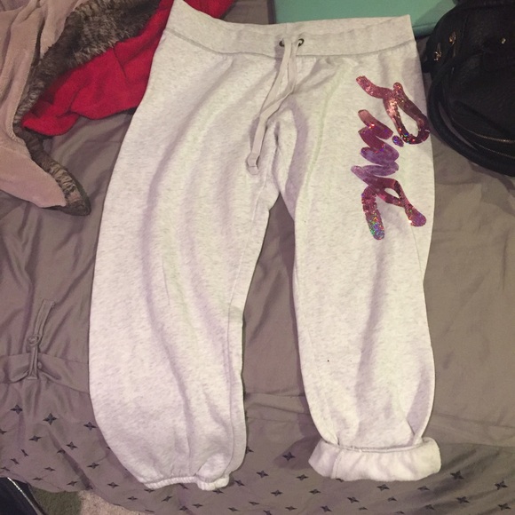 Pink Capri Sweats