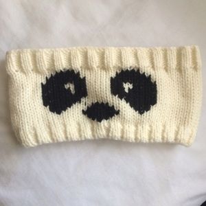 Panda Knit Headband