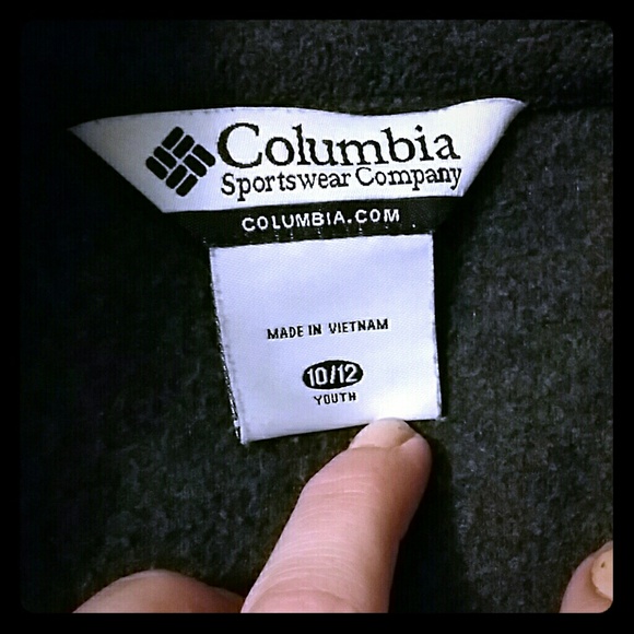 Columbia zip up